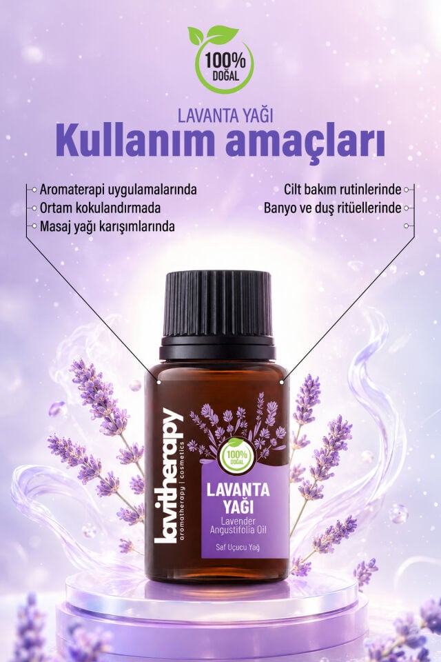 Saf Lavanta Yağı 10ml