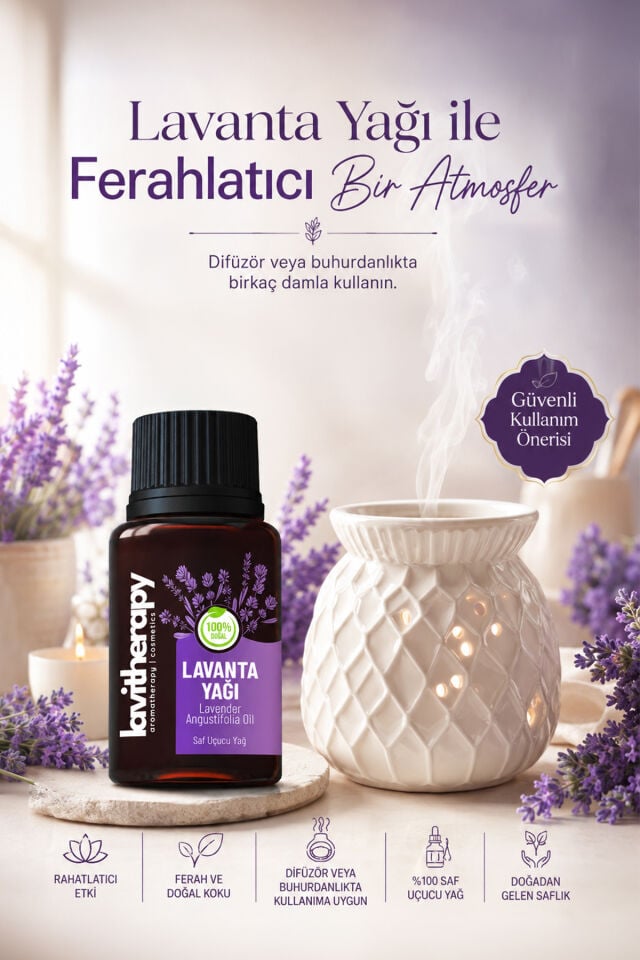 Saf Lavanta Yağı 10ml
