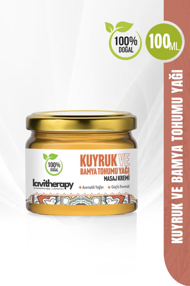 Lavitherapy Kuyruk Yağı ve Bamya Tohumu Yağı Masaj Kremi