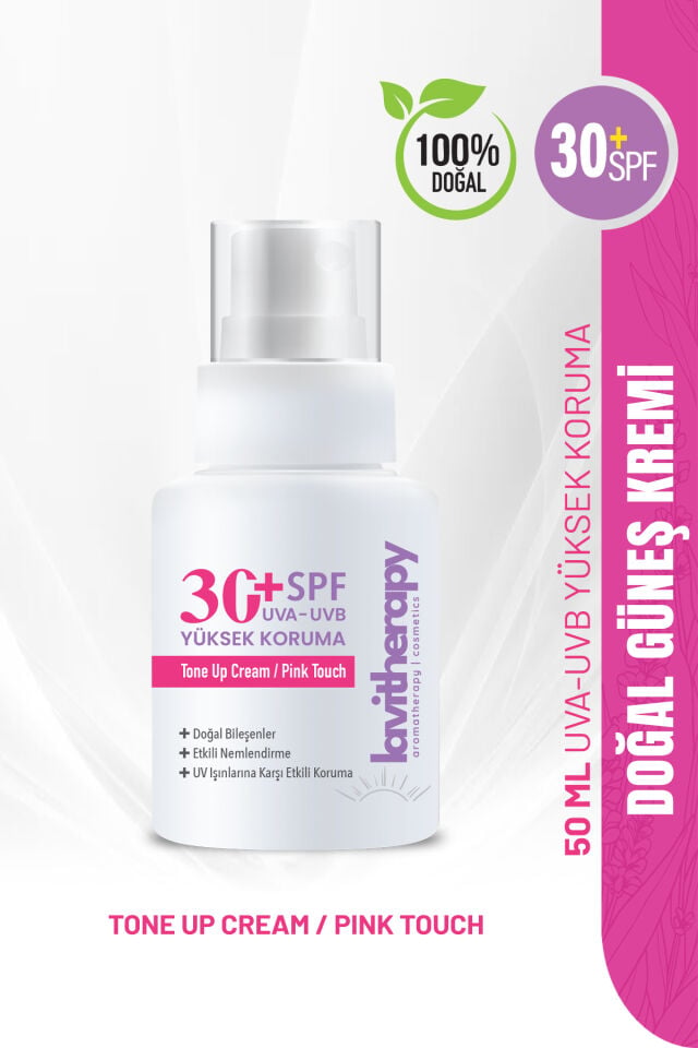 Tone Up / Pink Touch Spf 30+Doğal Güneş Kremi