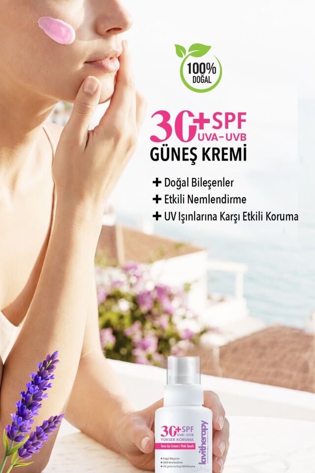 Tone Up / Pink Touch Spf 30+Doğal Güneş Kremi