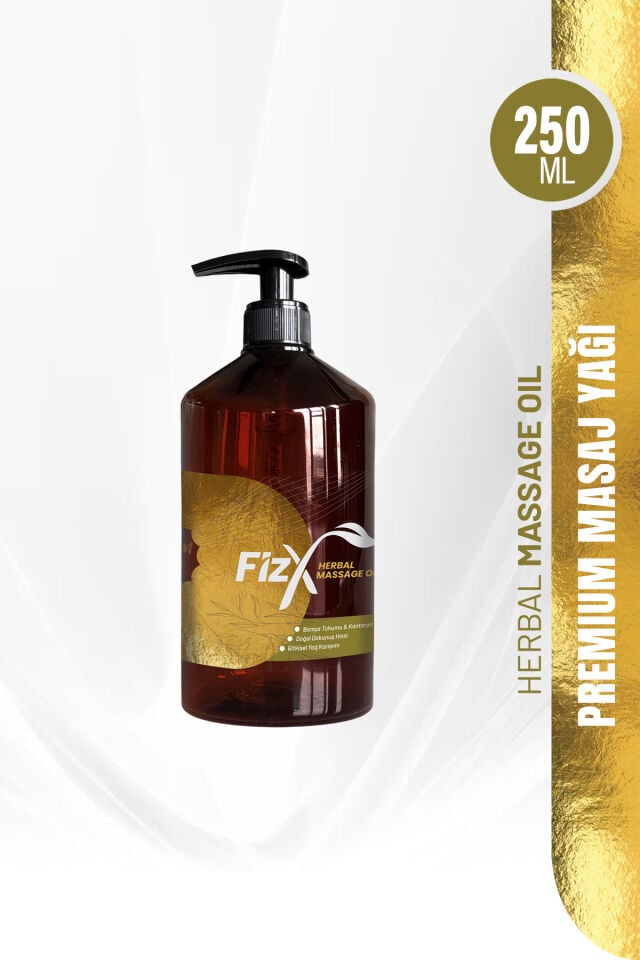 FizX Premium Profesyonel Bitkisel Masaj Yağı 250 ml